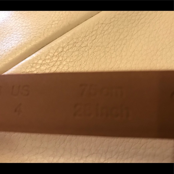 NEW Olsen Orange Leather Belt - Picture 7 of 7